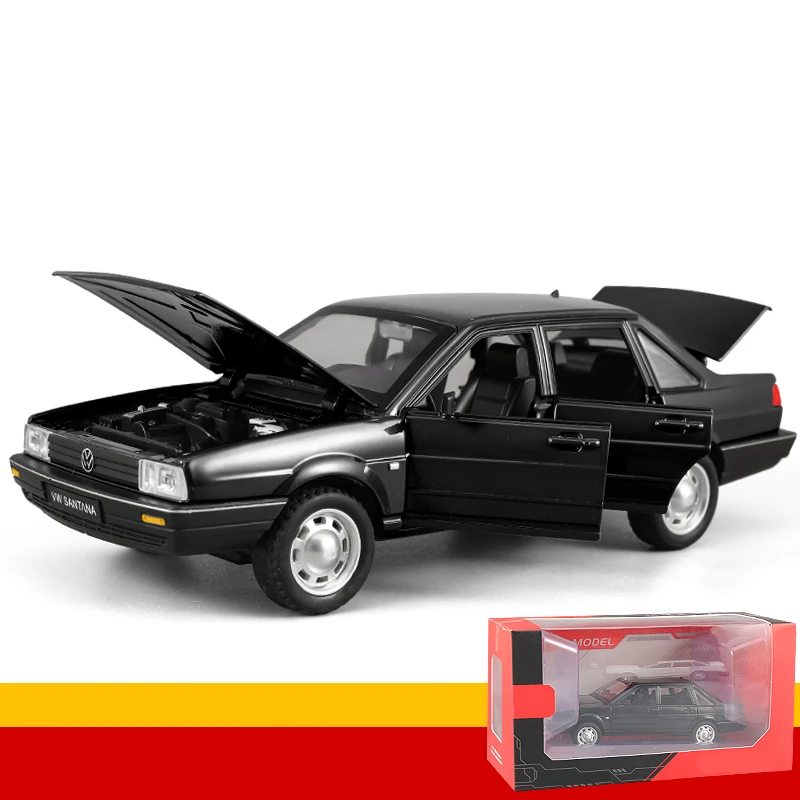 Volkswagen Santana 1:24 Diecast Model Car with Sound and Light 11 Volkswagen Santana 1:24 Diecast Model Car with Sound and Light - Image 11