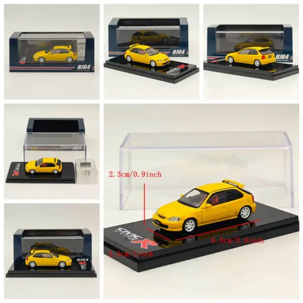1/64 CIVIC TYPE R EK9 Custom Diecast Model - Image 12