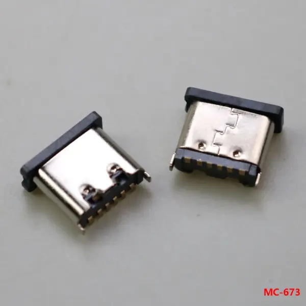 5-Pack Type C USB 3.1 SMD Socket Connectors - Image 3