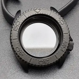 42mm Black Matte Watch Case for NH35 Movement 301 Se371e184af694e8d8434bccd0af01cedB 2