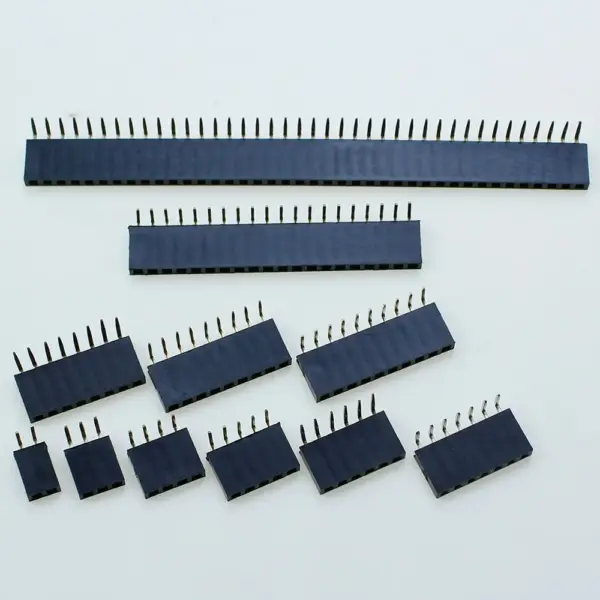 10Pcs 2.54mm Female Header Connectors Set - Image 3