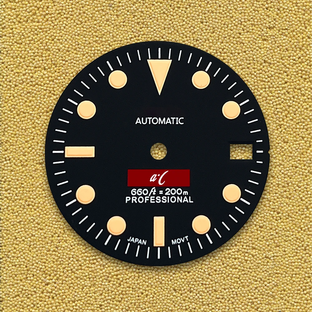 Black Series Dial for NH35/NH36 Watches 2 Black Series Dial for NH35/NH36 Watches - Image 2