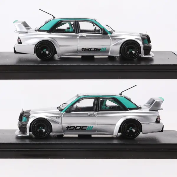 RM MODEL 1:64 190E W201 Alloy Diecast Car - Image 6