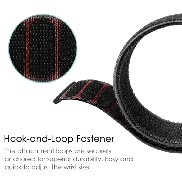 Garmin Forerunner 165/245/265 Nylon Watch Strap - Image 3