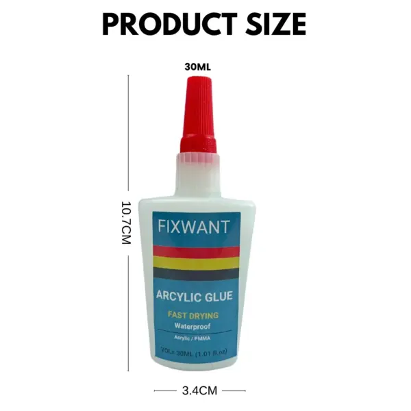 Acrylic Special Glue for Organic Glass PMMA PC - Image 2