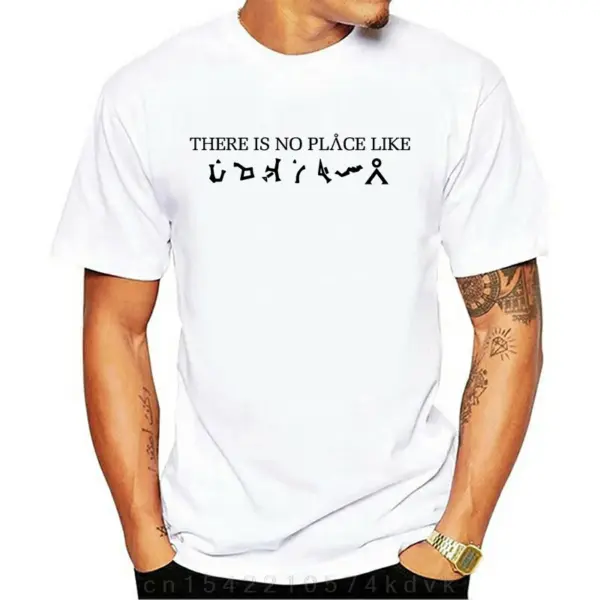 Stargate Earth Print Casual Cotton T-Shirt Men - Image 8