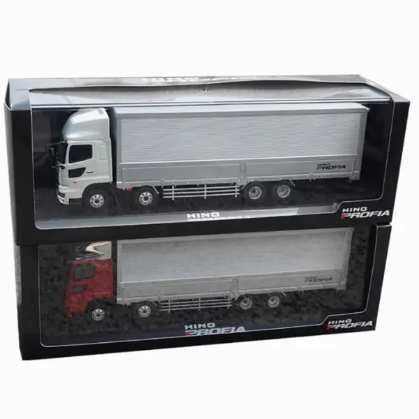 Diecast 1:43 HINO TRUCKS Container Van Model Collection - Image 6