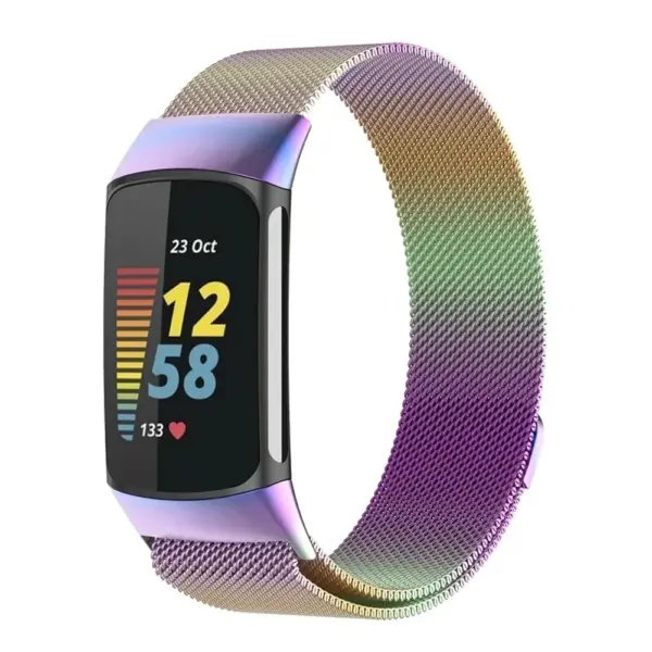 Milanese Loop for Fitbit Charge 5/6 Strap - Image 7