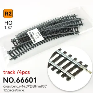 1/87 Scale Narrow Gauge Railway Curved Track Set 65 Se43b679b1e3d483db2afee841a9b6716k 1