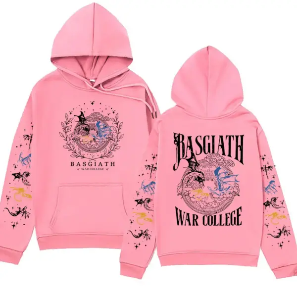 Printed Oversized Hoodie with Dragon Rider Design - Image 3