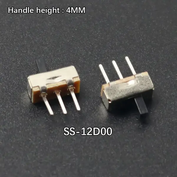Mini Sliding Toggle Switch SS-12D00 3Pin 1P2T Pack of 10-100 - Image 8
