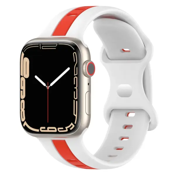 Silicone Sport Loop Strap for Apple Watch Series 10-2 - Image 8