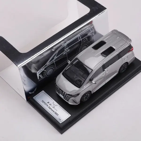 DCT 1:64 2024 MPV Alphard Alloy Car Model Collection - Image 5