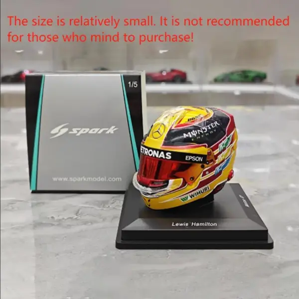 Spark 1/5 Resin Racing Helmet Collectible Model - Image 8