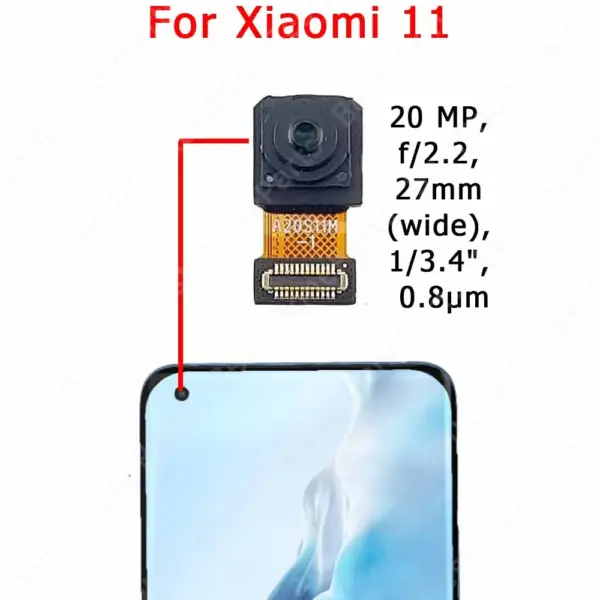 Xiaomi Mi 11 Series Front Camera Replacement Kit - Image 5