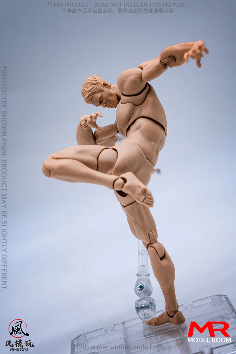 Wind Toys 1/12 Male Action Figure Kit 2 Wind Toys 1/12 Male Action Figure Kit - Image 2