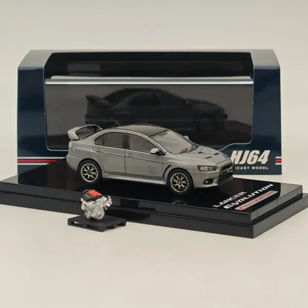 Hobby Japan 1/64 Lancer Evolution X Final Edition Model - Image 2