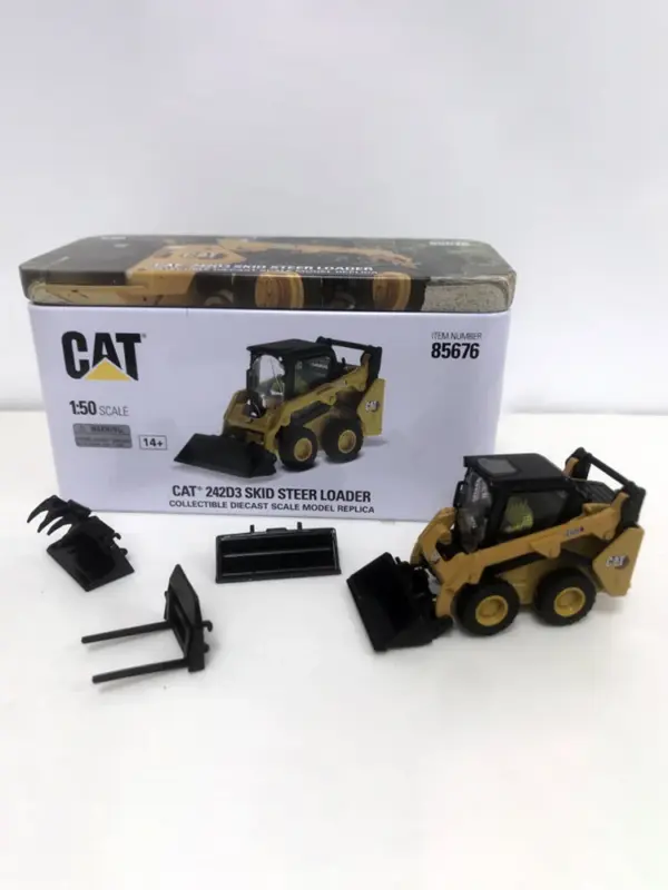 CAT 242D3 Scale Diecast Wheel Loader Model - Image 6