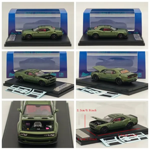 SRT Hellcat 1:64 Diecast Car Model Kit - Image 3
