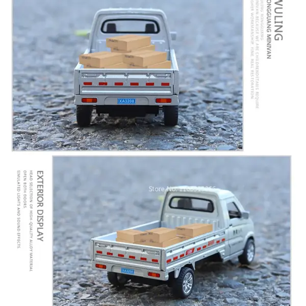 1:32 WULING Van Truck Model Alloy Toy for Collectors - Image 6