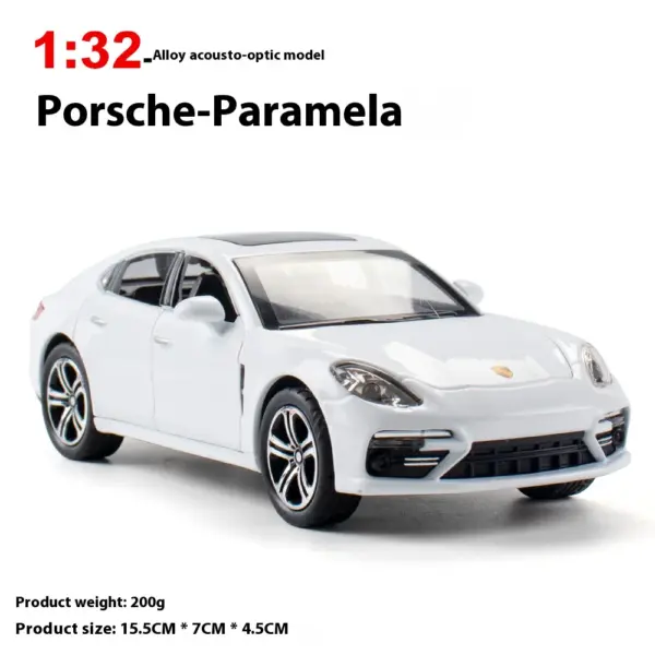 1:32 Porsche Panamera Diecast Model Car - Image 7