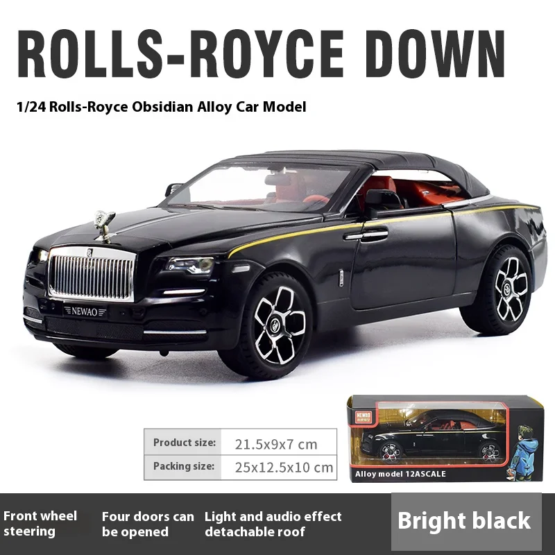 1:24 Rolls Royce Dawn Diecast Model Car 14 1:24 Rolls Royce Dawn Diecast Model Car - Image 14