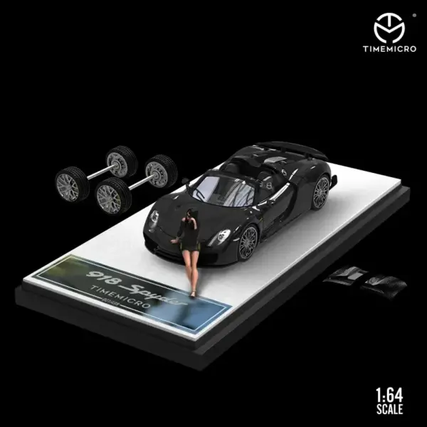 Time Micro 1:64 918 Spyder Diecast Model Car - Image 14