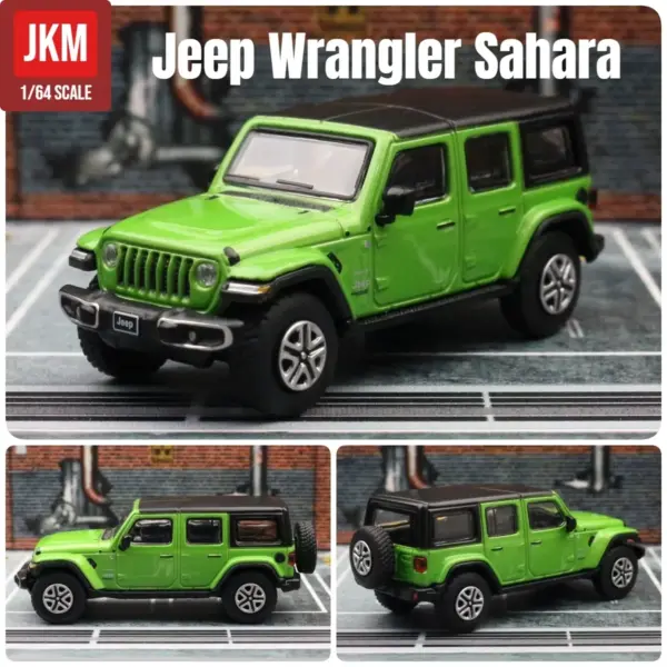 1/64 Jeep Grand Cherokee Sahara Diecast Model - Image 8