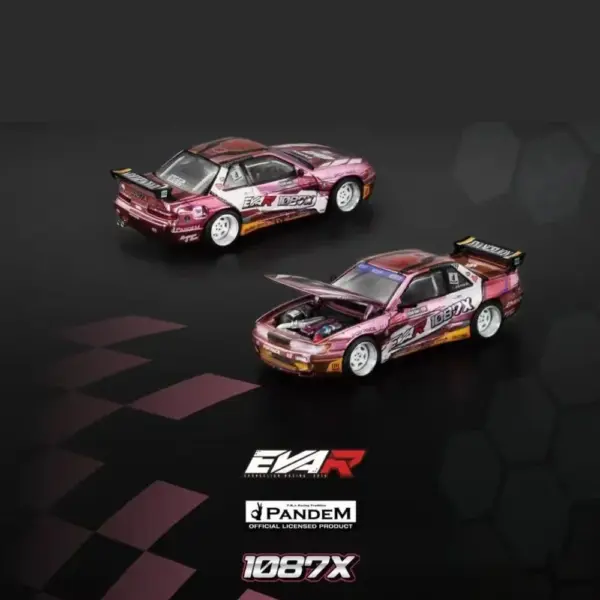 POP RACE 1:64 Mazda RX-7 RE Amemiya Diecast Model - Image 3