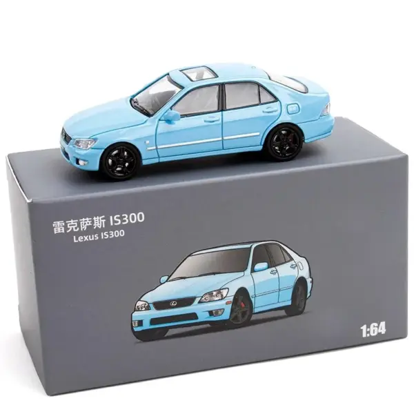 JKM 1/64 Lexus IS300 Classic Diecast Model Car - Image 8