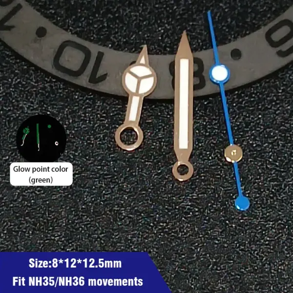 Green Luminous Watch Hands for NH35 NH36 Movement - Image 18