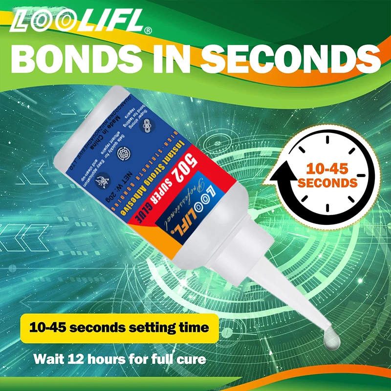 LOOLIFL 502 Shoe Repair Glue Strong Bond 20ml 2 LOOLIFL 502 Shoe Repair Glue Strong Bond 20ml - Image 2