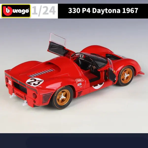 1:24 Ferrari 330 P4 Daytona Alloy Model - Image 6