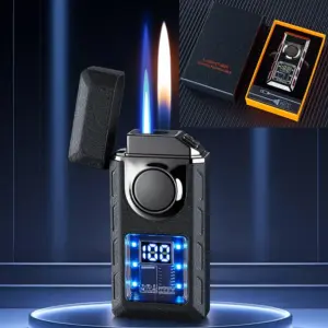 Rechargeable Windproof Cigar Lighter Jet Torch 23 Se64b745a62b94422b88ba9cc7117ccaeG