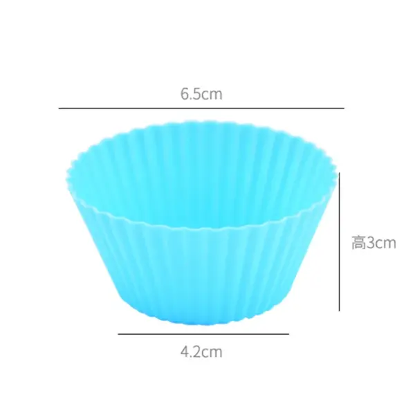 6-Piece Silicone Baking Mold Set - Image 3
