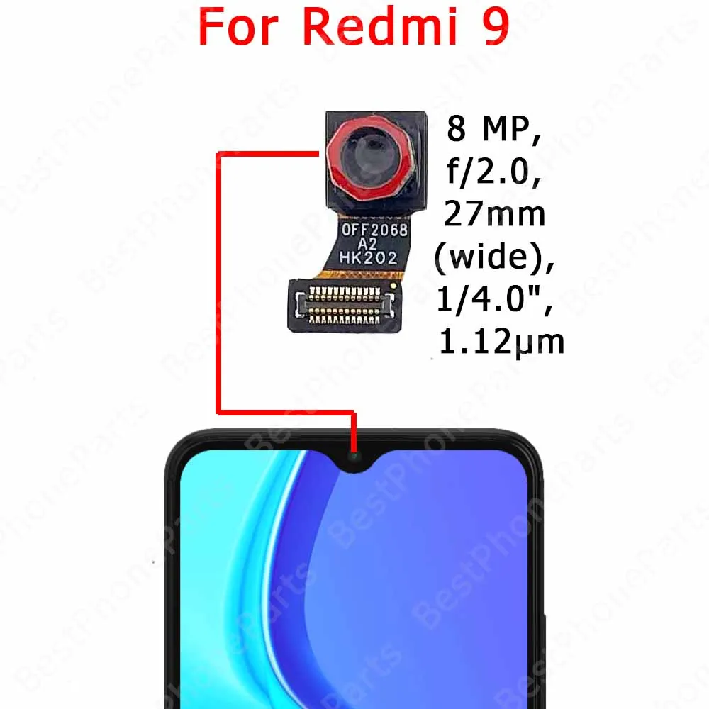 Xiaomi Redmi 10 Prime Front Camera Module 4 Xiaomi Redmi 10 Prime Front Camera Module - Image 4