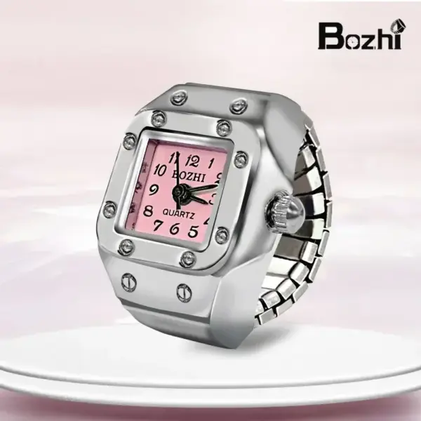 Vintage Punk Quartz Finger Watch Ring for Men Women - Image 15
