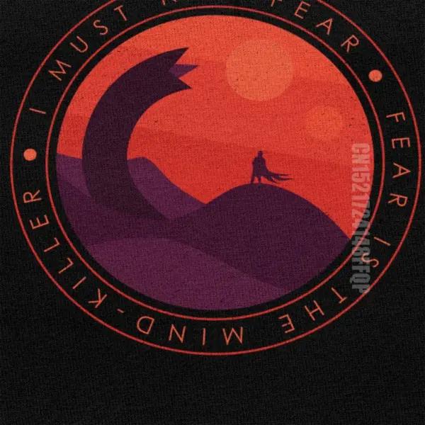 I Must Not Fear Dune T-Shirt for Men - Image 4