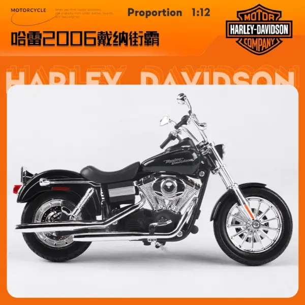 Maisto 1:12 Harley-Davidson Alloy Motorcycle Model - Image 12