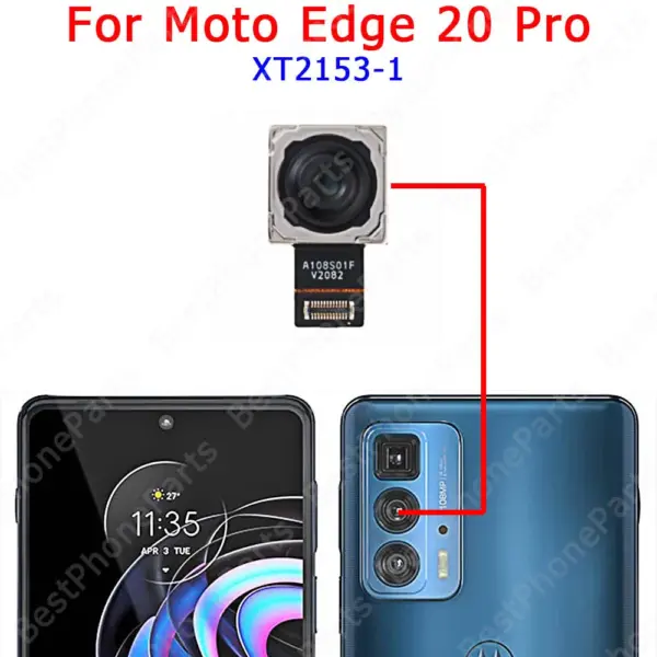 Motorola Moto Edge 20 Lite Pro Plus X30 Rear Camera Module - Image 10