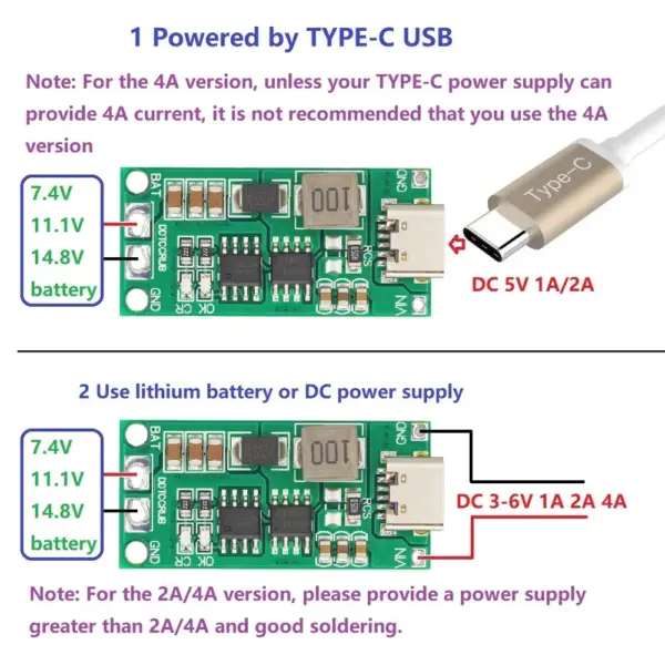 Multi-Cell 2S-4S Boost Charger for LiPo Batteries - Image 2