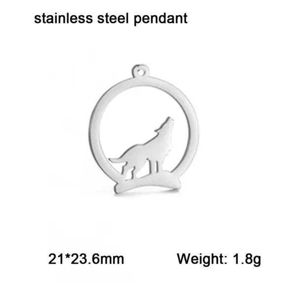 Wolf Charm Pendants for Men and Women Jewelry - Image 13