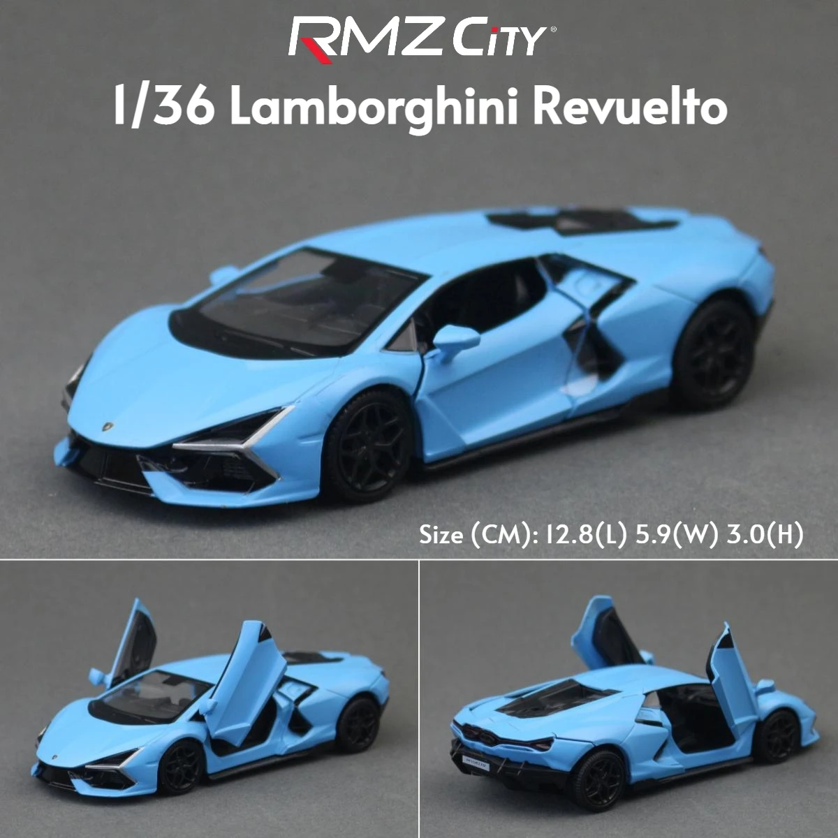 1/36 Lamborghini Super Sport Diecast Model Toy 17 1/36 Lamborghini Super Sport Diecast Model Toy - Image 17