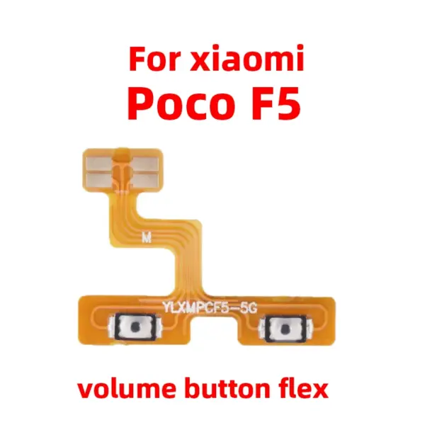 Original Fingerprint Sensor Power Button Flex for Xiaomi Poco F5 - Image 5