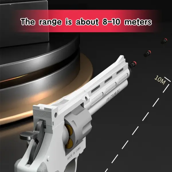 Csnoobs ZP5 357 Revolver Toy Gun with Soft Darts - Image 6