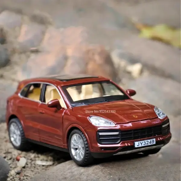 1:32 Scale Cayenne Turbo & 911 GT3 Car Models - Image 6