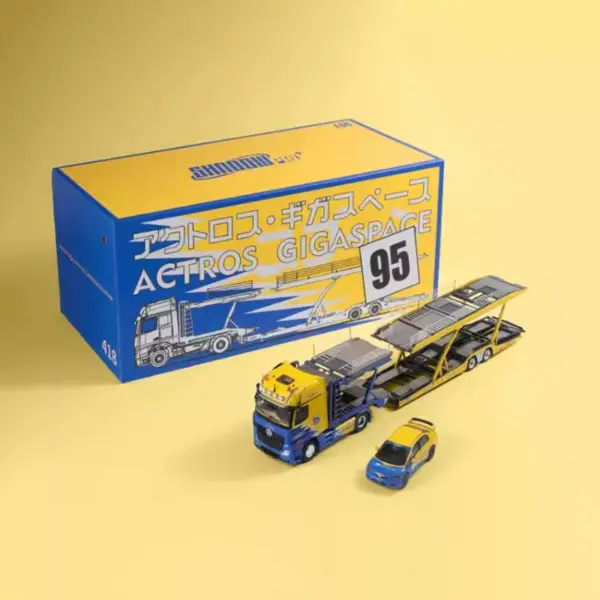 Shadow Pro 1:64 Scale Alloy Actros Double-Decker Model - Image 3