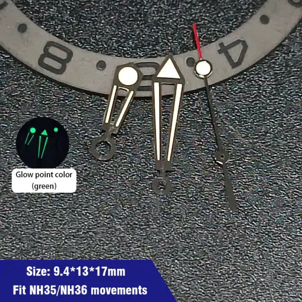 Green Luminous Watch Hands for NH35 NH36 Movement - Image 39