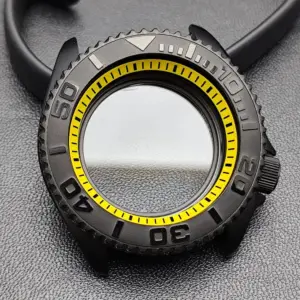 42mm Black Matte Watch Case for NH35 Movement 243 Se796953a3fe64d1ab86e94e5588d7dd1Z 2