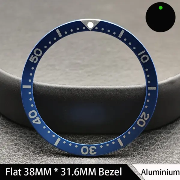 38mm Green Luminous Ceramic Watch Bezel Insert - Image 41